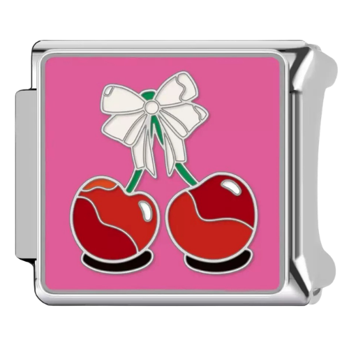 Cerises nœud blanc