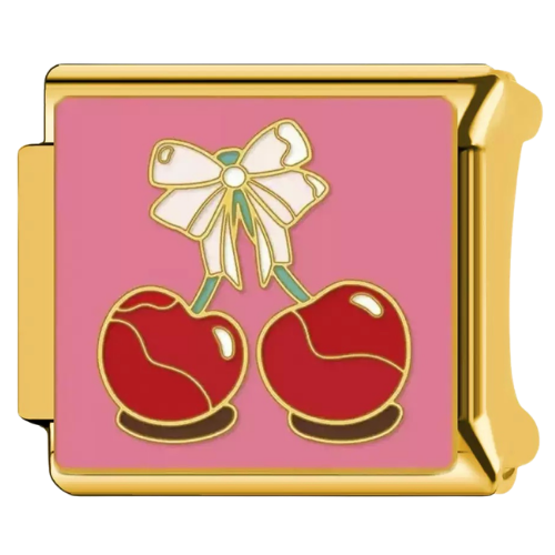 Cerises nœud blanc