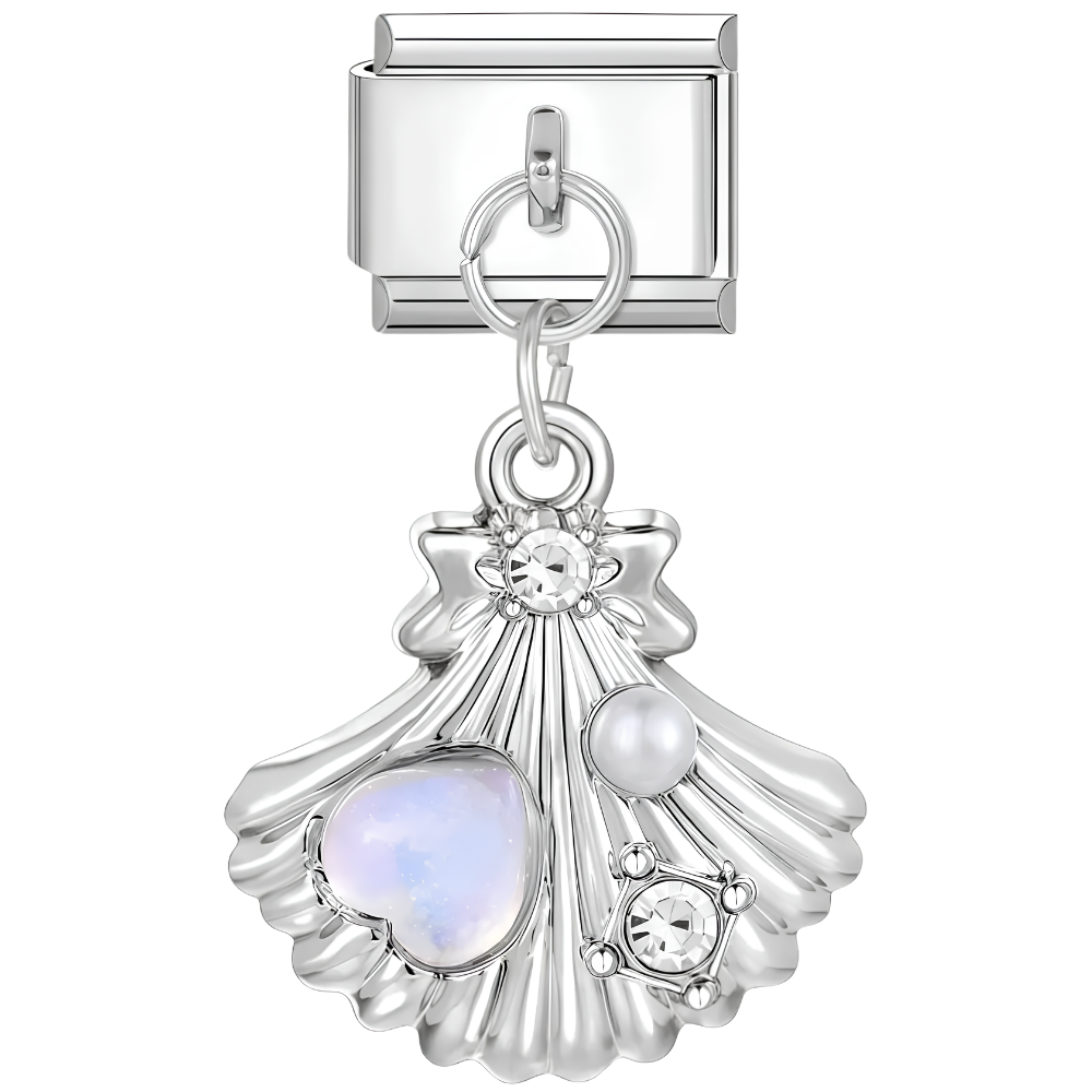 Pendentif coquillage trésor marin