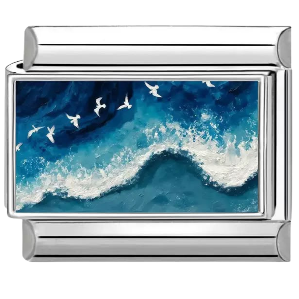 Bleu profond océan