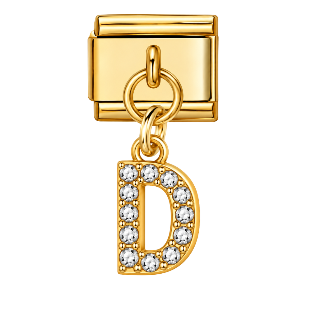 Charm Alphabet Crystal