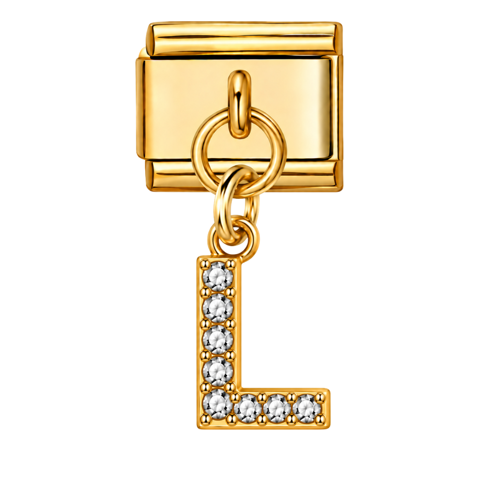 Charm Alphabet Crystal