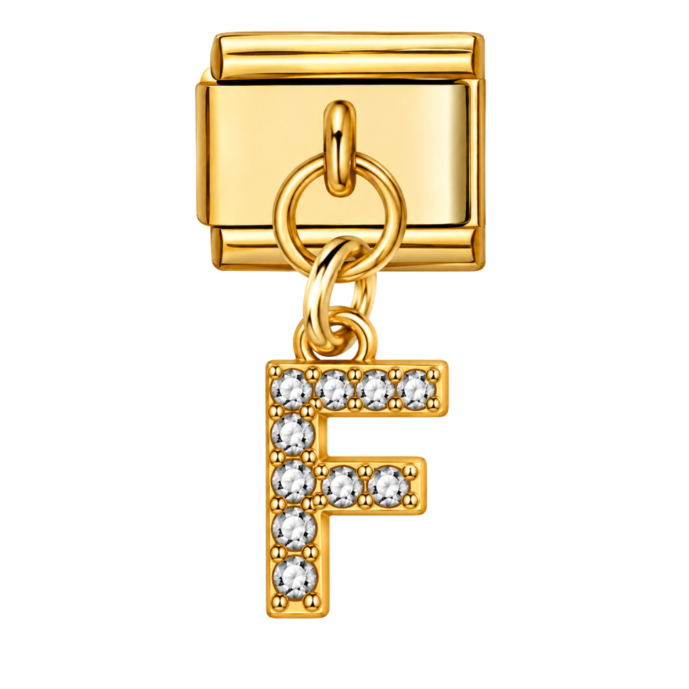 Charm Alphabet Crystal