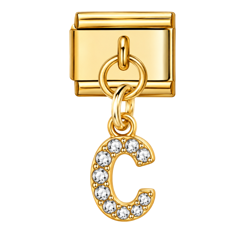 Charm Alphabet Crystal