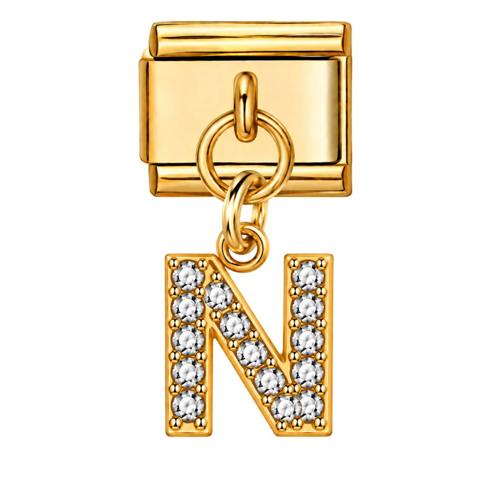 Charm Alphabet Crystal